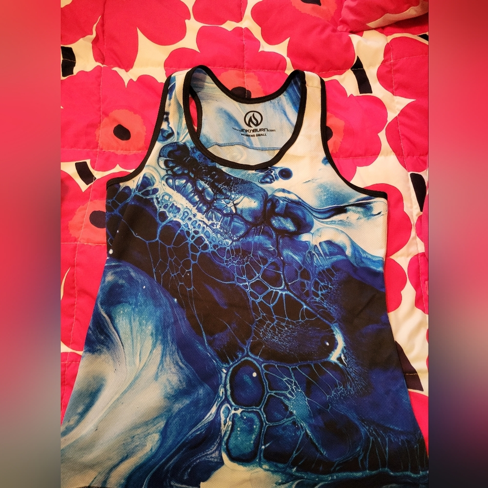 Inknburn blue ink tank small